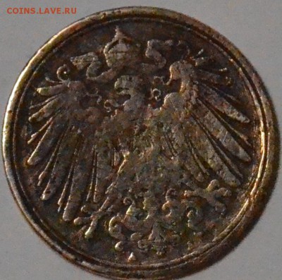 Германия 1 пфенниг 1905 А до 27.12.18 22 мск - DSC_5500.JPG