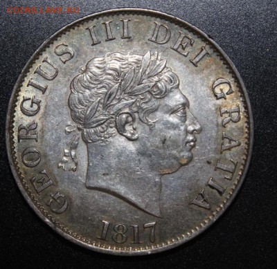 полкроны 1817 Георг ІІІ - аверс