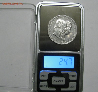 Австрия. 2 ФЛОРИНА 1879. Франц Иосиф I. Свадьба. - 2 флор.JPG