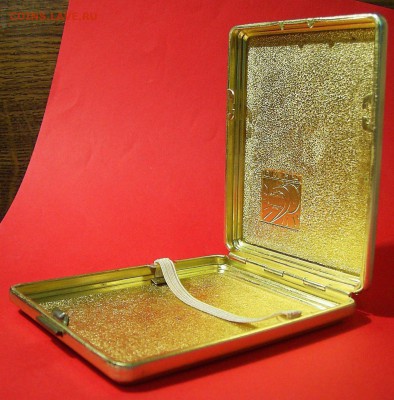 Партсигар времен СССР 50 лет ВОСР металл. 1967год - партсигар3