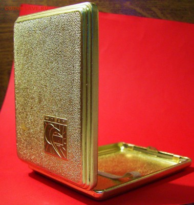 Партсигар времен СССР 50 лет ВОСР металл. 1967год - партсигар4