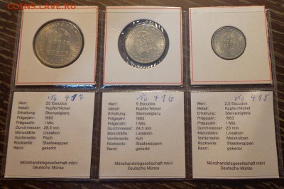 ПОРТУГАЛИЯ - ФАО набор 3 шт. до 01.01, 22.00 - Португалия 1983 ФАО набор 3 шт._2