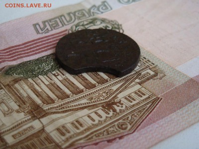 КОПЕЙКА 1711г. МД (с выкусом) - DSC03850.JPG