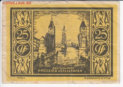 Нотгельд-Штеттин 25 пфеннигов 1921 г. до 02.01 в 22.00 - IMG_20181227_0001