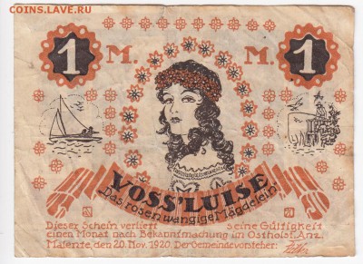 Нотгельд-Маленте 1 марка 1920 г. до 02.01 в 22.00 - IMG_20181227_0002