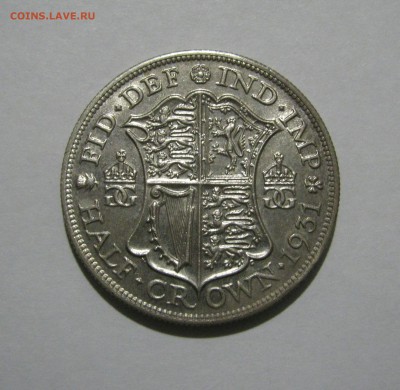 Британия. ½ КРОНЫ 1931. Георг V. Unc. - полкроны1931 (3).JPG