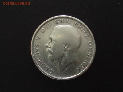 Великобритания пол кроны 1915 г-Георг-5-серебро 925пр - IMGA0899.JPG