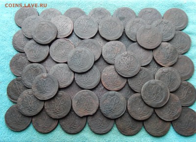 65 пятаков Елизаветы Петровны, цена фикс - 65liza-1