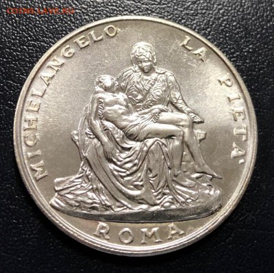 Жетон Ватикан Микелянджело-Пьета до 4.01.19 22:00 - IMG_5422-26-12-18-10-14