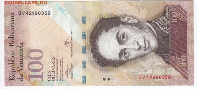 ВЕНЕСУЭЛА - 100 боливаров 2013 г. пресс до 04.01 в 22.00 - IMG_20181229_0008