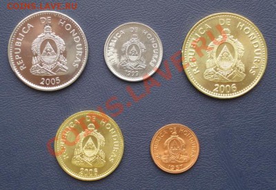 Гондурас. Комплект монет 1957-2006 UNC до 04.06 в 22-00 - Гондурас 2.JPG