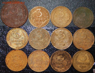 Ранние Советы 3,5 копеек 1924-1991 гг.,28 шт.,до 22:00 3.01. - 3-24-57 12 ШТ..JPG