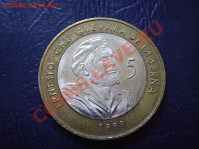 Куба 5 песо 1999 ЧЕ ГЕВАРА биметал  до 02.06 в 21.00 М - LPIC5805.JPG