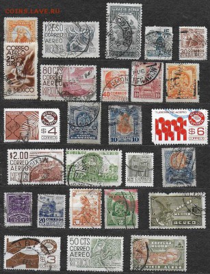 Марки Америки. ФИКС. Мексика. Сборка 1 - Америка. Мексика (1)