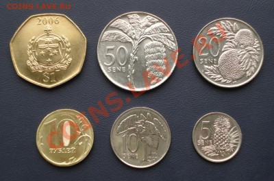 Западное Самоа. Комплект монет 2006 UNC до 04.06 в 22-00 - Самоа 1.JPG