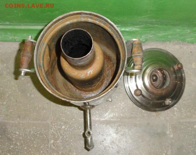 Самоварчик угольный СССР 1939 год - DSC09753.JPG