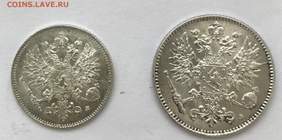 25 пенни и 50 пенни 1916 г  До 8.01.2019 22.00 по МСК - F9578892-2663-4A17-B1C3-1CA8255669D4