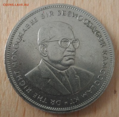 Маврикий 5 рупий 1991 - P_20190103_144633