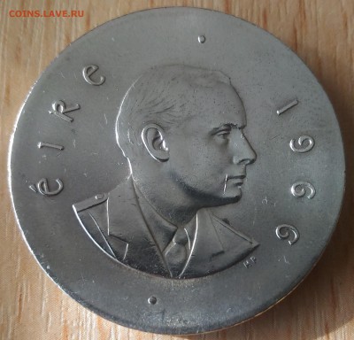 Ирландия 10 шиллингов - Ирландия 10 шиллингов 1966 пасхальное восстане аверс