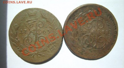 2 коп. 1763 г. СПМ,1788 ММ (перечеканы) до 2.06 в 22:00 - S8303512.JPG