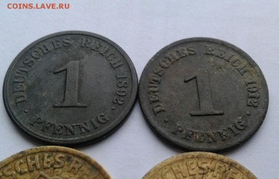 пфенинги разных годов 16 шт до 6.01 С РУБЛЯ - 20190102_113638-1