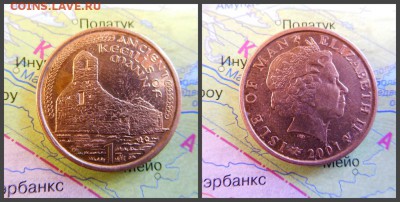 Остров Мэн 1 пенни, 2001 - 10