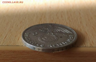 Германия Гинденбург 2 марки J 1938 - Германия 2 марги J 1938