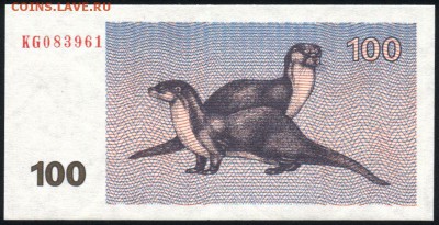 Литва 100 талонов 1992 unc 10.01.19. 22:00 мск - 1