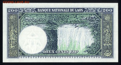 Лаос 200 кип 1963 unc 10.01.19. 22:00 мск - 1