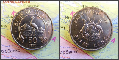 Уганда 50 центов, 1976 - 11
