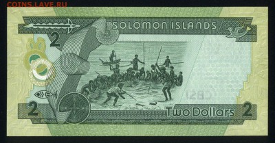 Соломоновы острова 2 доллара 2006 unc 11.01.19. 22:00 мск - 1