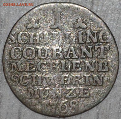 Мекленбург-Шверин 1 шиллинг 1768 до 09.01.19 22 мск - DSC_5582.JPG