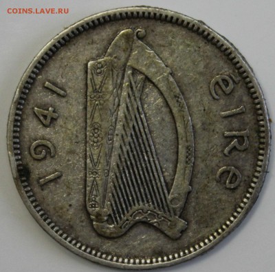 С РУБ.ИРЛАНДИЯ 1 шиллинг 1941г. БЫК до 11.01.в 22-00 - IMG_5764.JPG