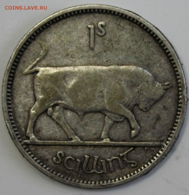 С РУБ.ИРЛАНДИЯ 1 шиллинг 1941г. БЫК до 11.01.в 22-00 - IMG_5763.JPG