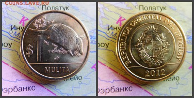 Уругвай 1 песо, 2012 - 3
