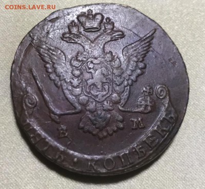 5 копеек 1778 года, XF. Биткин (R) до 08.01.19 - 5CA1ADA6-288E-409C-86E7-A36358998C8E