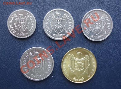Молдавия. Комплект монет 1993-2008 UNC до 05.06 в 22-00 - Молдавия 2