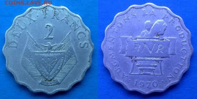 Руанда - 2 франка 1970 года (ФАО) до 12.01 - руанда 2 франка 1970 года