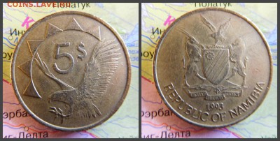 Намибия 5 долларов, 1993 - 13
