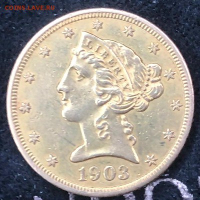 5 долларов 1903 года "Америка" - 20190107_084853