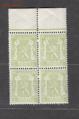 Бельгия 1937 1м в кварте - 507