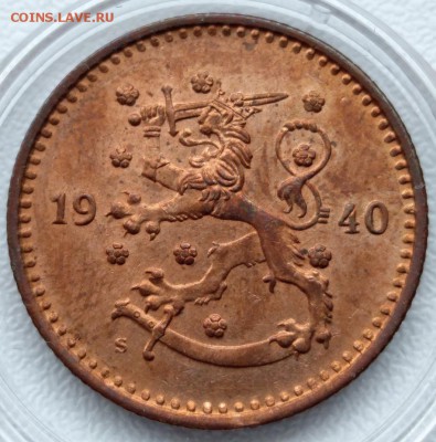 РЕДКАЯ 1 марка 1940 (AU) Finland, в коллекцию до 13.01 22:22 - без капсулы-1