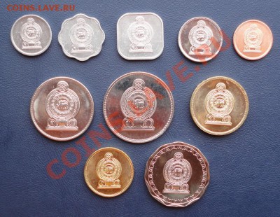 Шри Ланка. Комплект монет 1978-2008 UNC до 05.06 в 22-00 - Шри Ланка 2