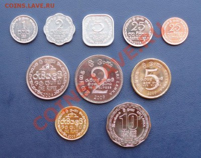 Шри Ланка. Комплект монет 1978-2008 UNC до 05.06 в 22-00 - Шри Ланка 1