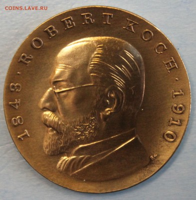 С РУБ.ГДР 5 марк 1968г. РОБЕРТ КОХ UNC  до 13.01 в 22-00 - IMG_5677.JPG