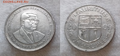 МАВРИКИЙ 1 рупия 2009 до 12.01 22:00 - МАВРИКИЙ 1 рупия 2009 20181205_1156