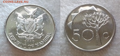 НАМИБИЯ 50 центов 2010 до 12.01 22:00 - НАМИБИЯ 50 центов 2010 20190107_1532