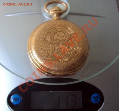 Часы золотые карманные 113г - DSC03117.JPG