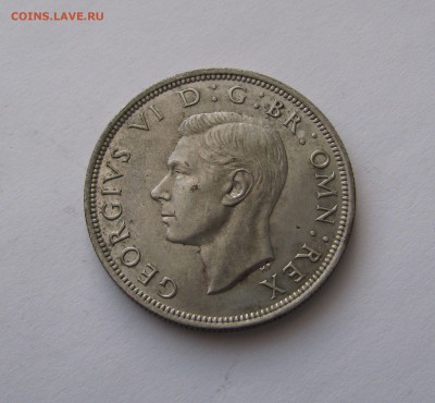 Британия. Георг VI. ½ КРОНЫ 1937 года. Unc.  До 11.01.2019 - Плкр1937 (2).JPG