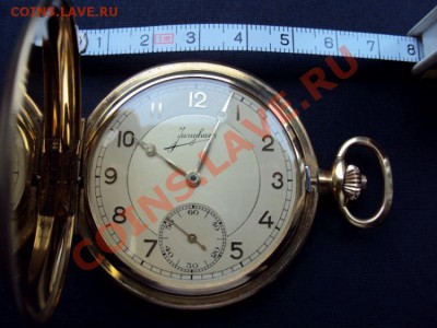 Часы карманные золотые с цепочкой фирмы Junghans - DSC01907.JPG